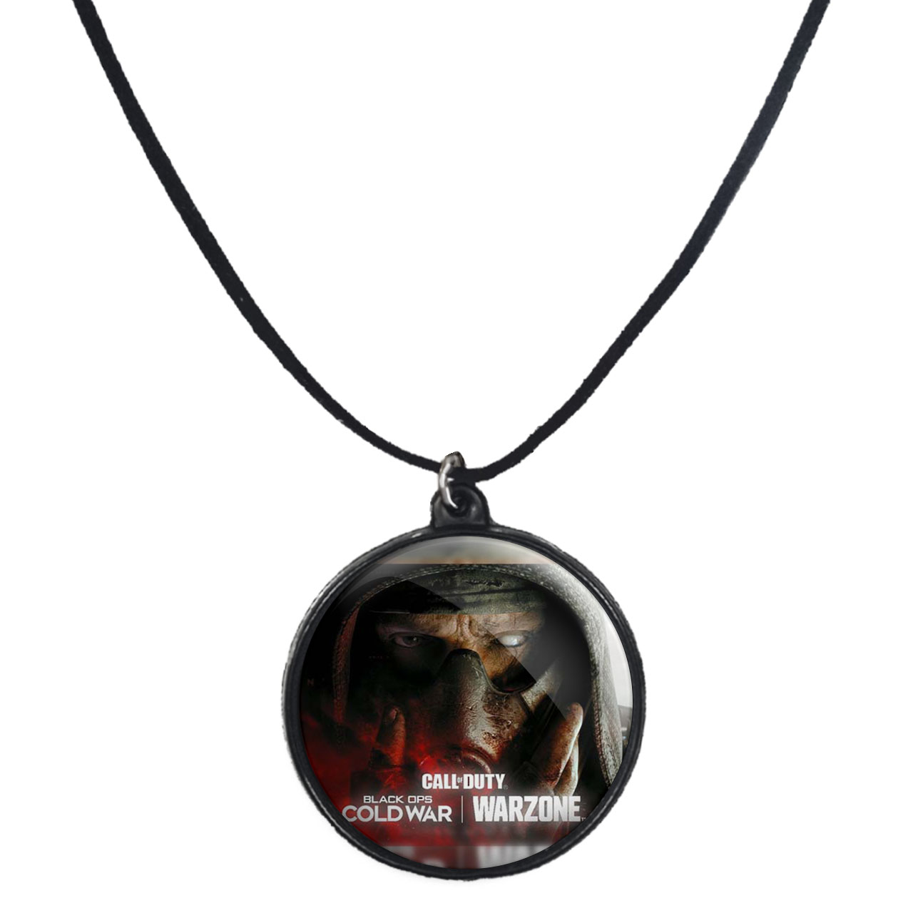 گردنبند پرمانه طرح call of duty کد pmb.1635 مدل دو طرفه