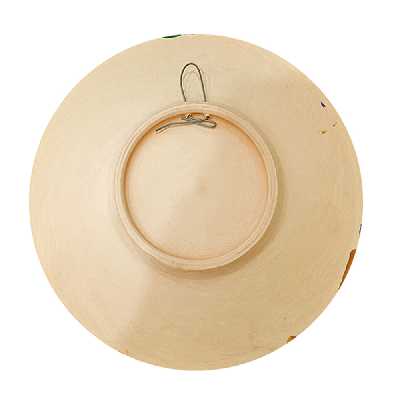 بشقاب دیوارکوب سفالی مدل عاشقانه کد 01 مجموعه دو عددی