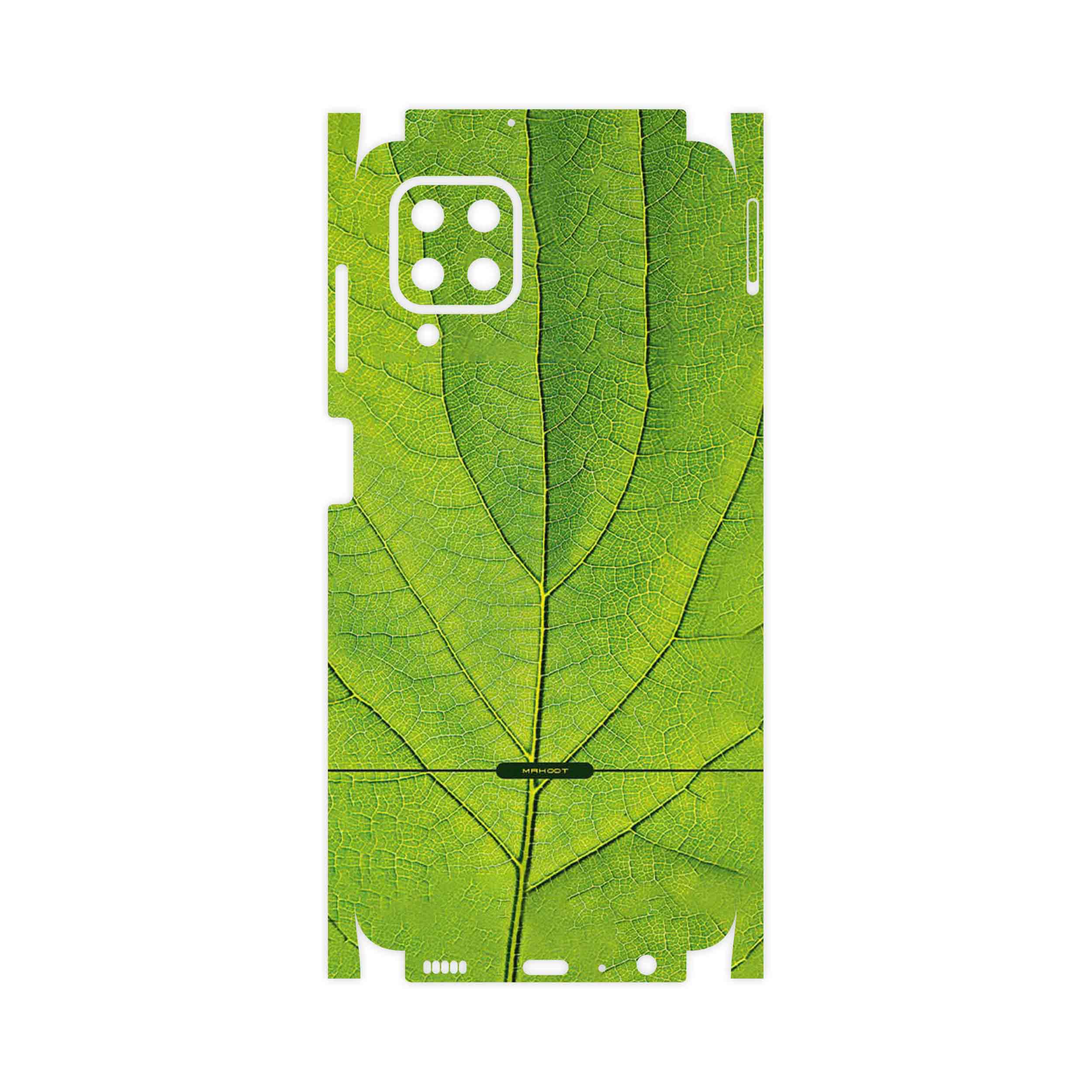 برچسب پوششی ماهوت مدل Leaf_Texture-FullSkin مناسب برای گوشی موبایل سامسونگ Galaxy F22