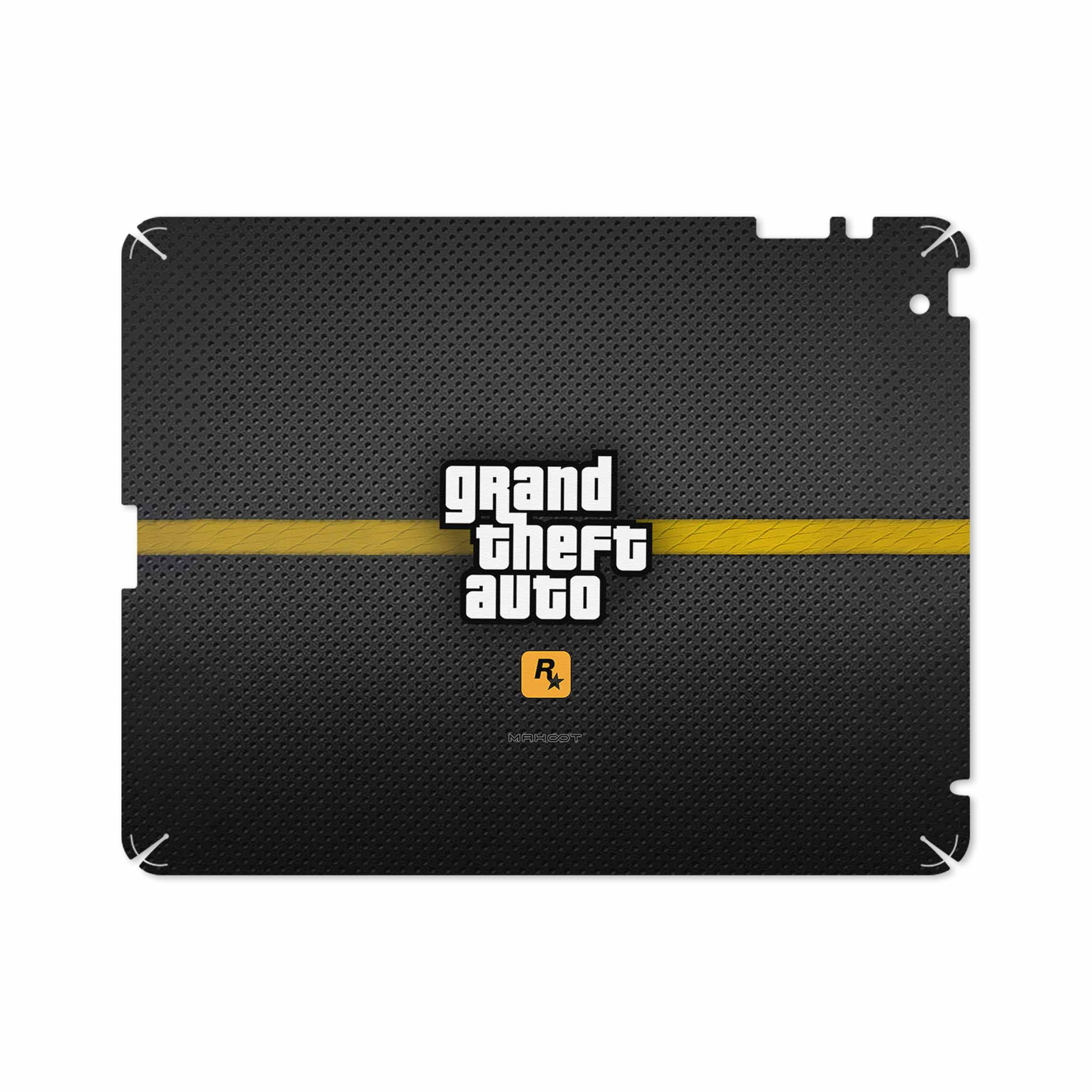 برچسب پوششی ماهوت مدل Gta-Game مناسب برای تبلت اپل iPad 2 2011 A1395