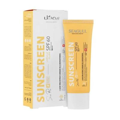 کرم ضد آفتاب بدون رنگ سی گل SPF 60 مدل 314 مناسب برای انواع پوست حجم 50 میلیلیتر