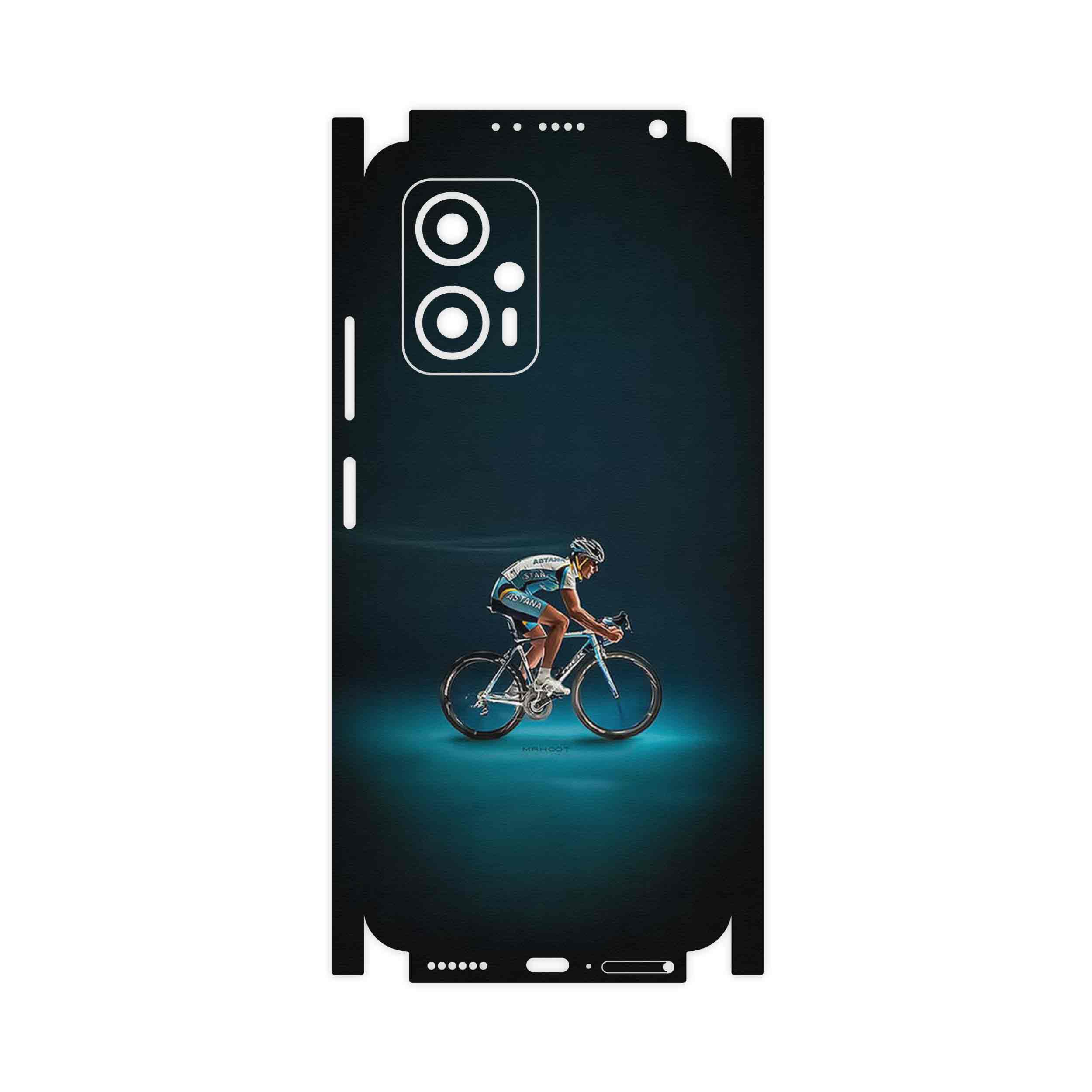 برچسب پوششی ماهوت مدل Road_cycling-FullSkin مناسب برای گوشی موبایل شیائومی Poco X4 GT
