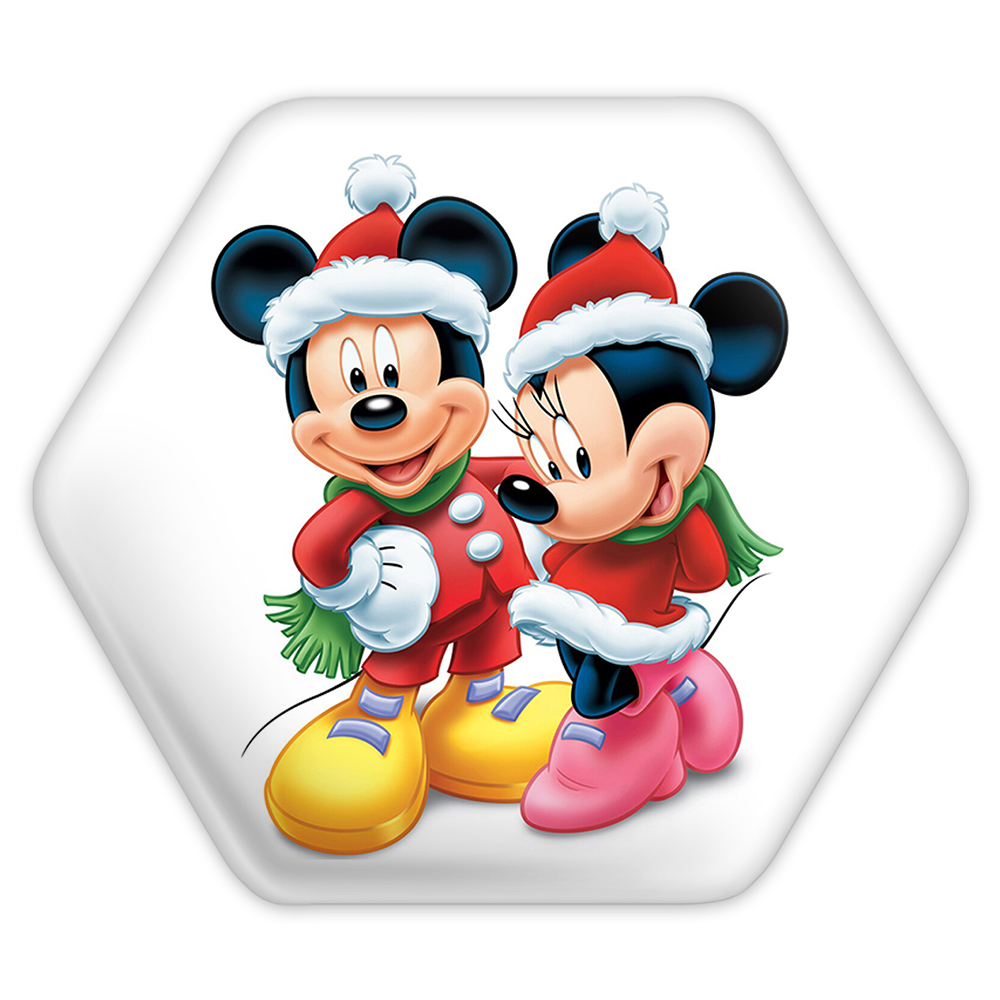 پیکسل خندالو طرح میکی موس مدل شش ضلعی کد 2420