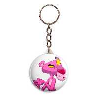 جاکلیدی پرمانه طرح پلنگ صورتی کد pmy.2335