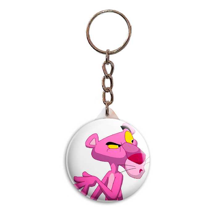 جاکلیدی پرمانه طرح پلنگ صورتی کد pmy.2335