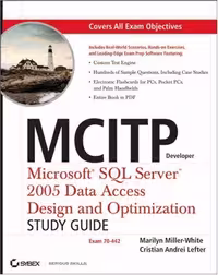 خرید و دانلود نسخه کامل کتاب MCITP Developer: Microsoft SQL Server 2005 Data Access Design and Optimization Study Guide (70-442)