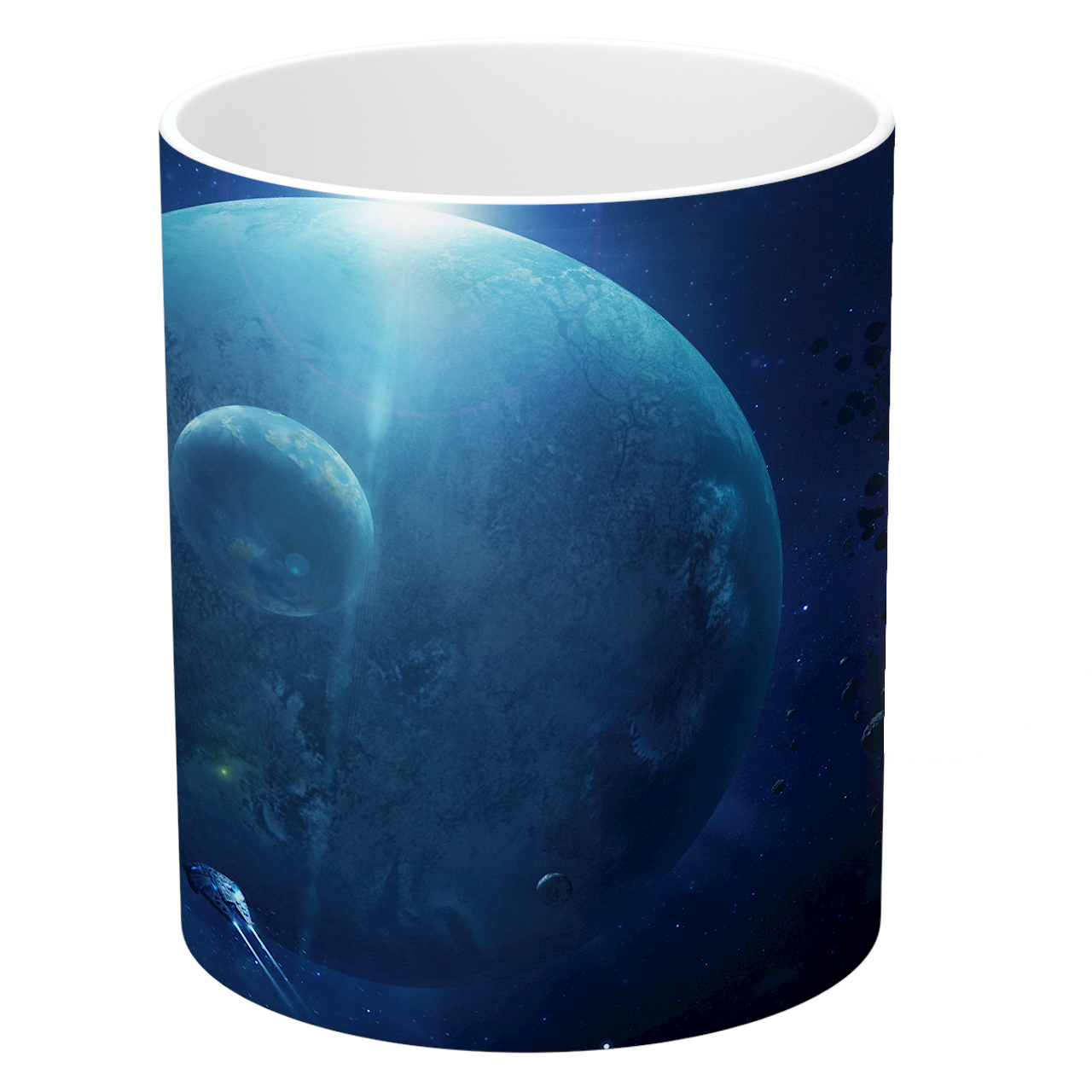 ماگ طرح star wars blue planet مدل NI944