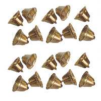 آویز تزیینی مدل زنگوله کد ZAN20T بسته 20 عددی