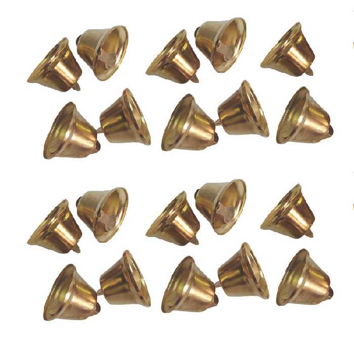 آویز تزیینی مدل زنگوله کد ZAN20T بسته 20 عددی