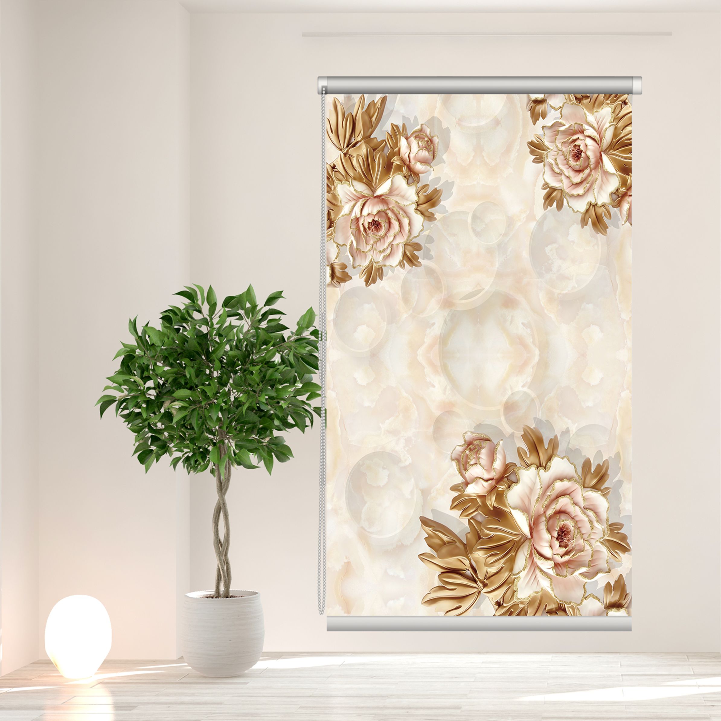 پرده شید کد 2118487 سایز 100x180 سانتیمتر 