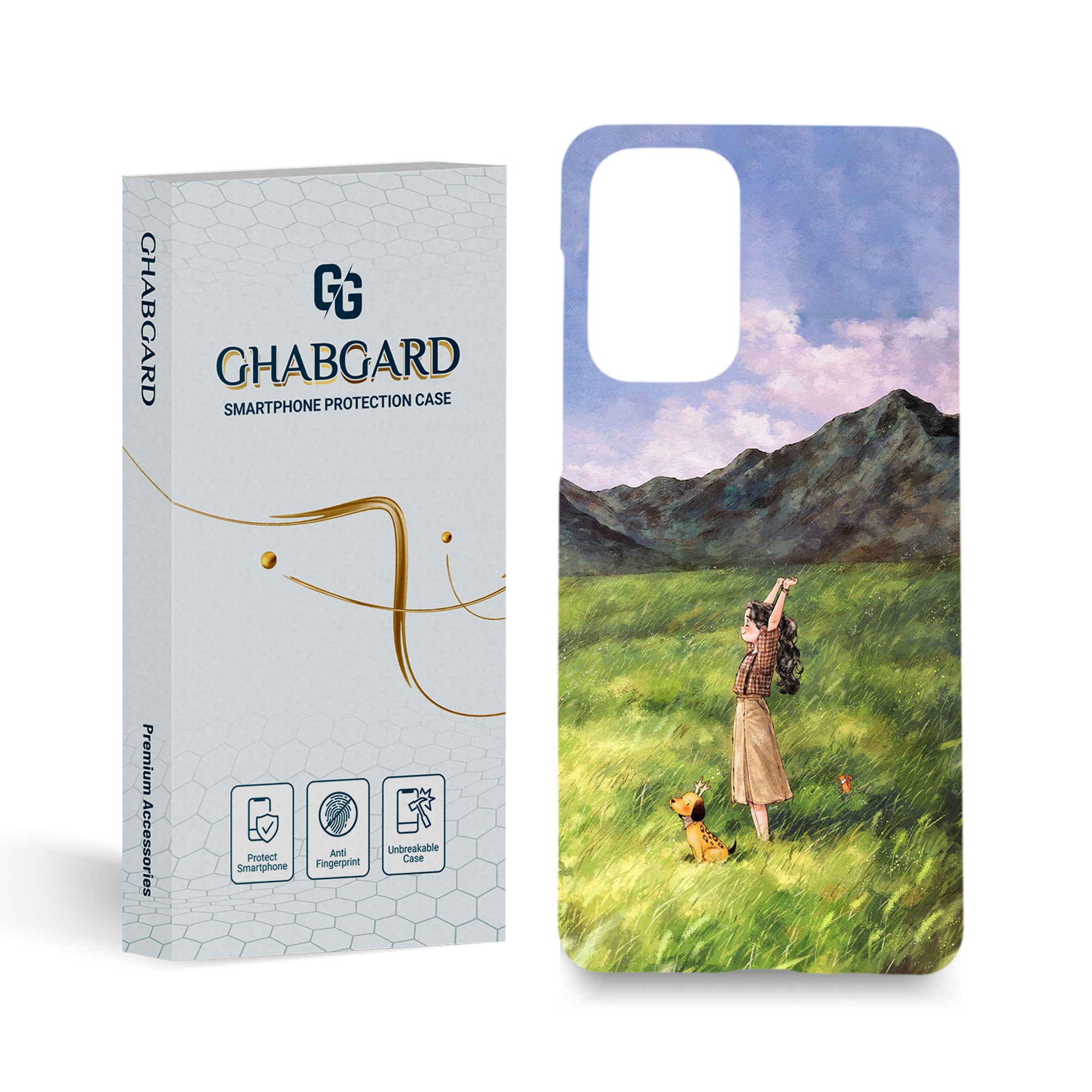 کاور قاب گارد مدل دخترانه مناسب برای گوشی موبایل سامسونگ Galaxy A73