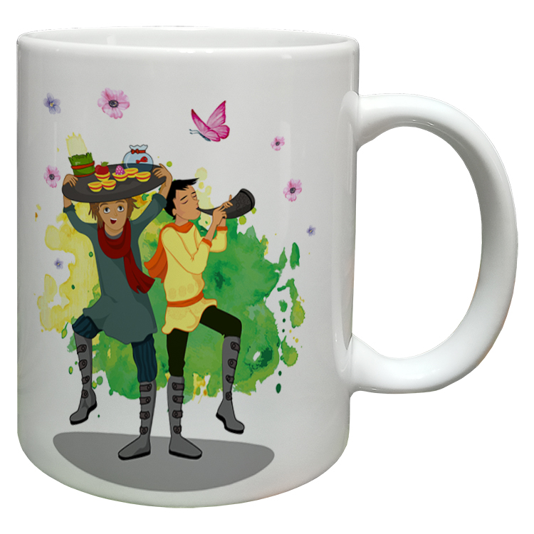 ماگ مدل عید نوروز کد 91