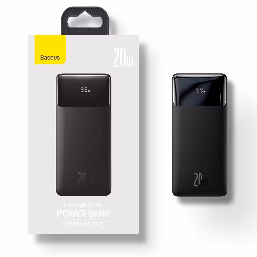 پاوربانک باسئوس 10000 میلی آمپری 20W مدل PPDML-L01