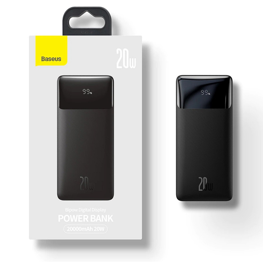 پاوربانک باسئوس 10000 میلی آمپری 20W مدل PPDML-L01