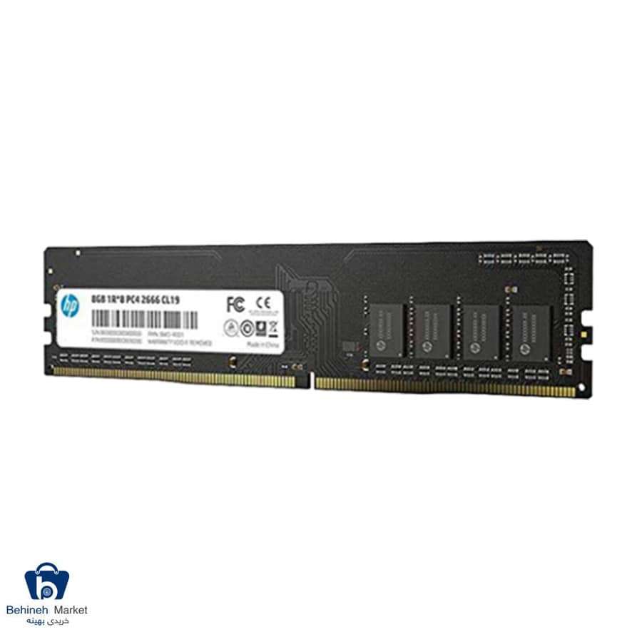 رم دسکتاپ اچ پی مدل V2 8GB DDR4-2666MHz-cl19-Single Channel
