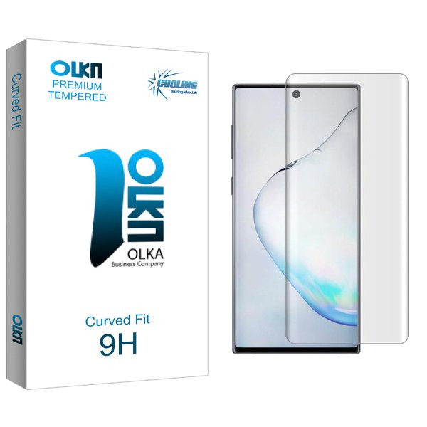 محافظ صفحه نمایش کولینگ مدل Olka UV مناسب برای گوشی موبایل سامسونگ Galaxy Note 10 | کالا برتری