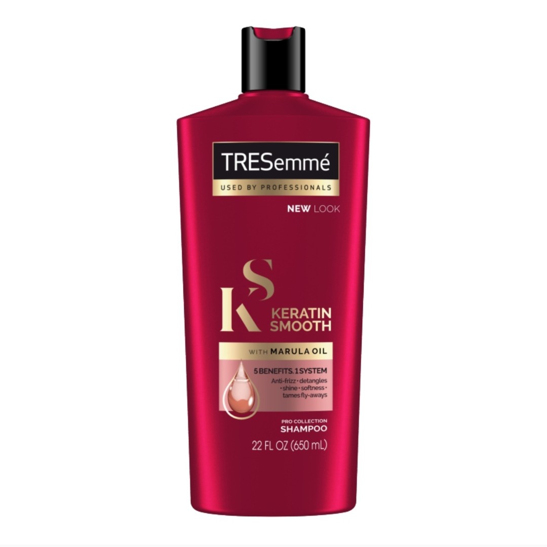 شامپو ترزمه مدل Keratin Smooth حاوی کراتین و روغن مارولا مناسب انواع مو 700 میل