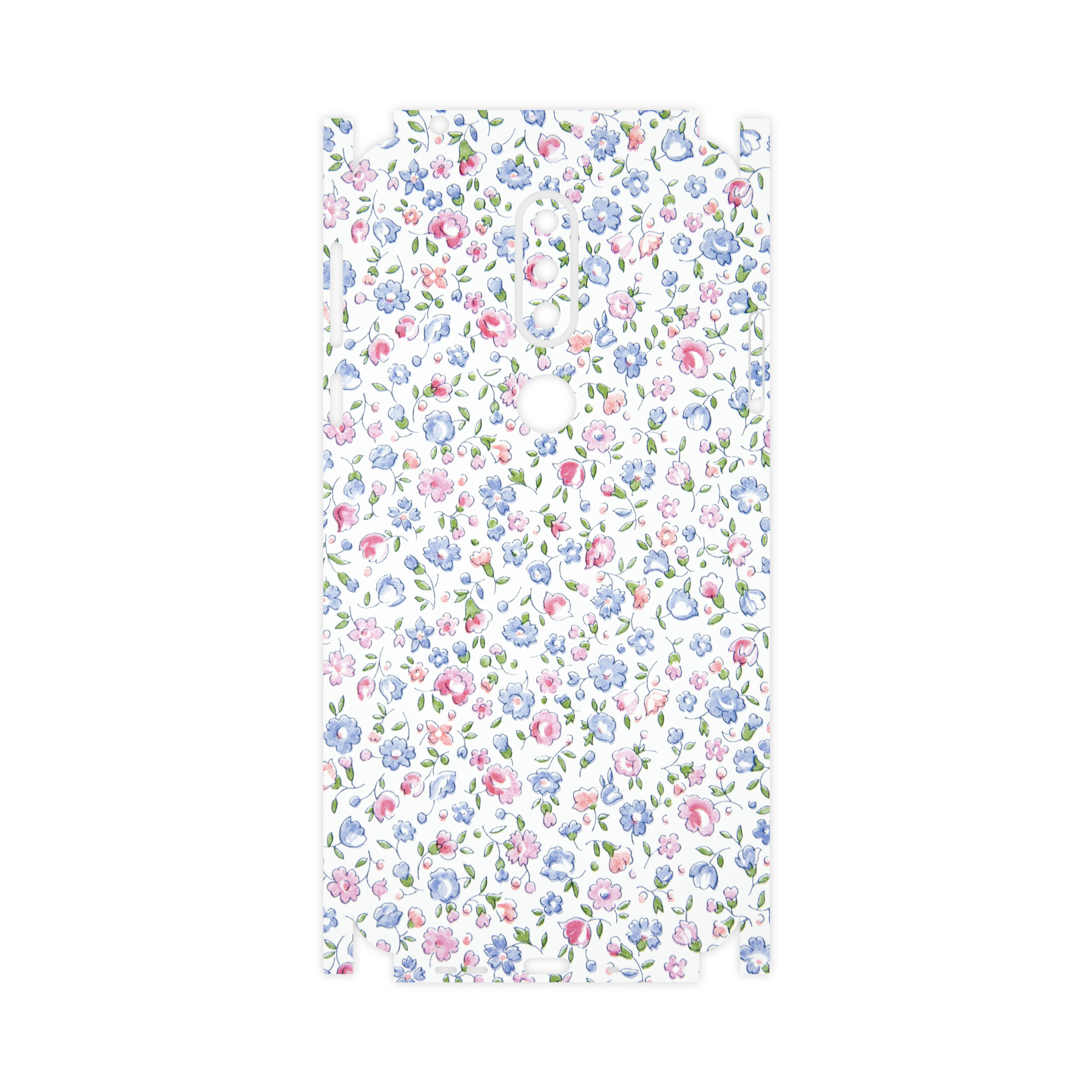 برچسب پوششی ماهوت مدل Painted-Flowers-FullSkin مناسب برای گوشی موبایل نوکیا 7.1