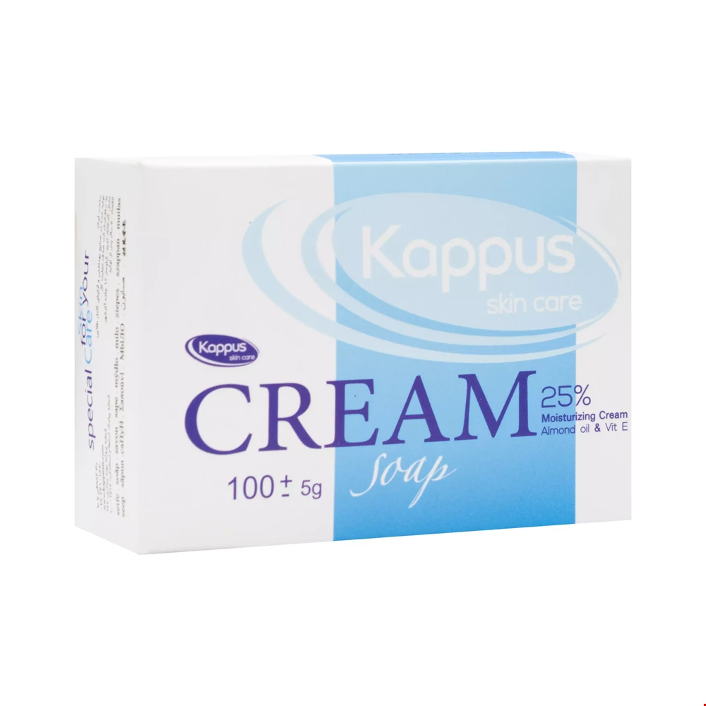صابون کرم دار 25 درصد کاپوس 100 گرمی