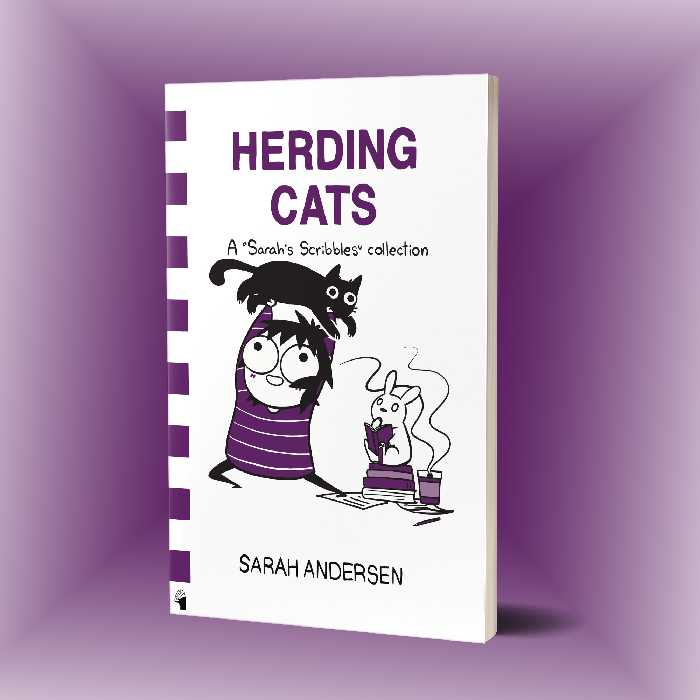کتاب Herding Cats اثر Sarah Andersen انتشارات معیار علم