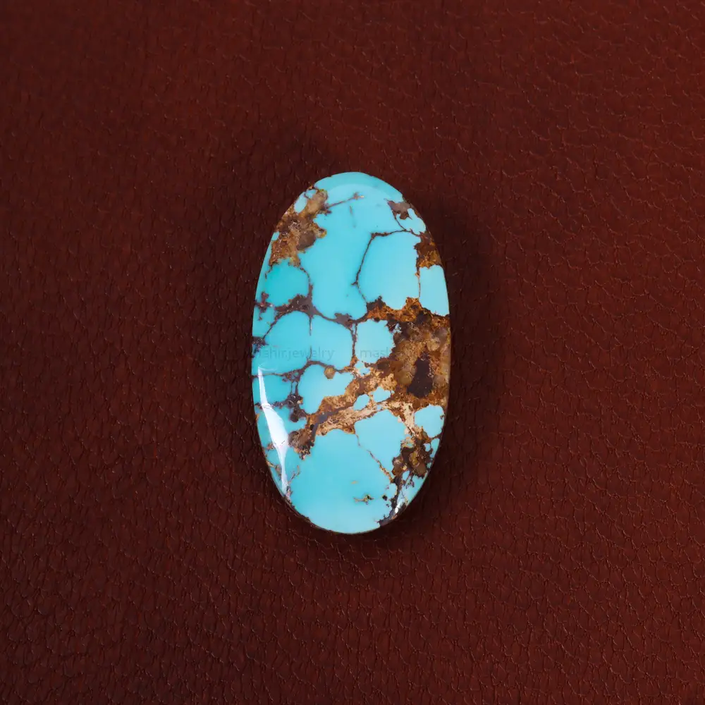 نگین فیروزه شجری کد 28081 - جواهری مشاهیر