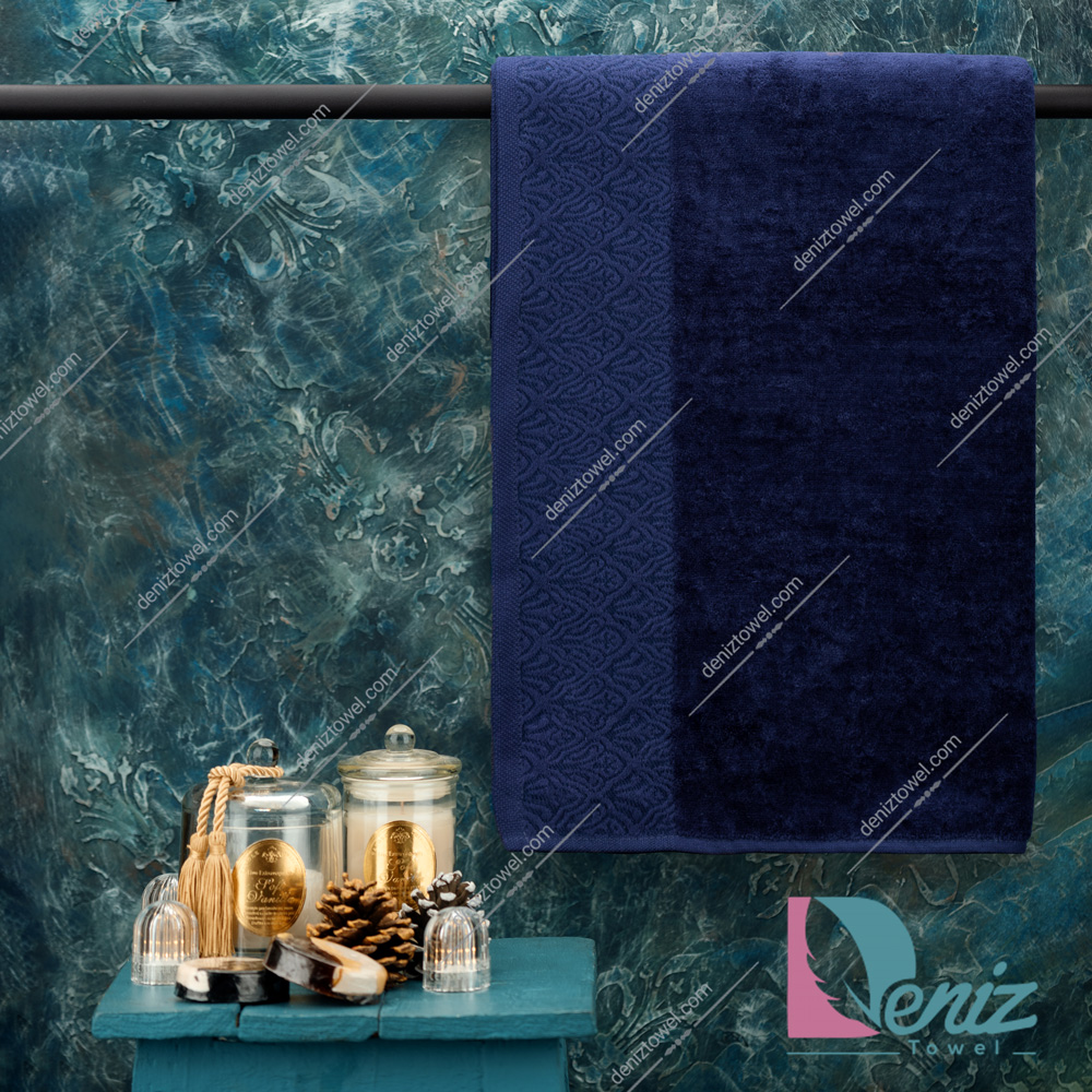 حوله استخری طرح کاریزما رنگ سرمه ای