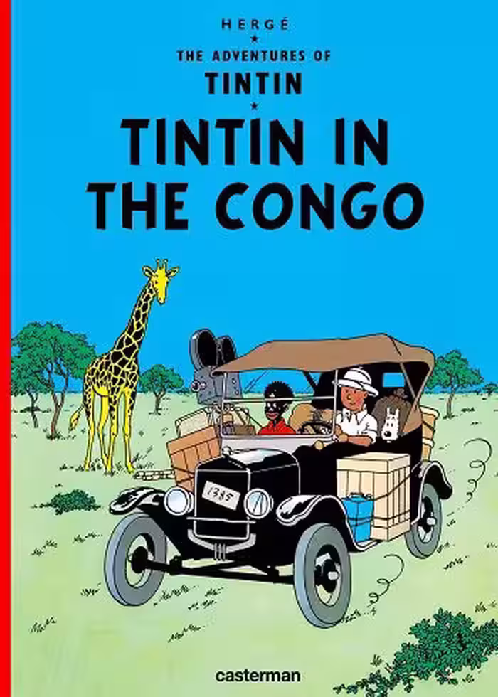 کتاب Tintin au Congo تن‌تن در کنگو