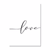تابلو طرح عاشقانه مدل EP15 مجموعه 3 عددی