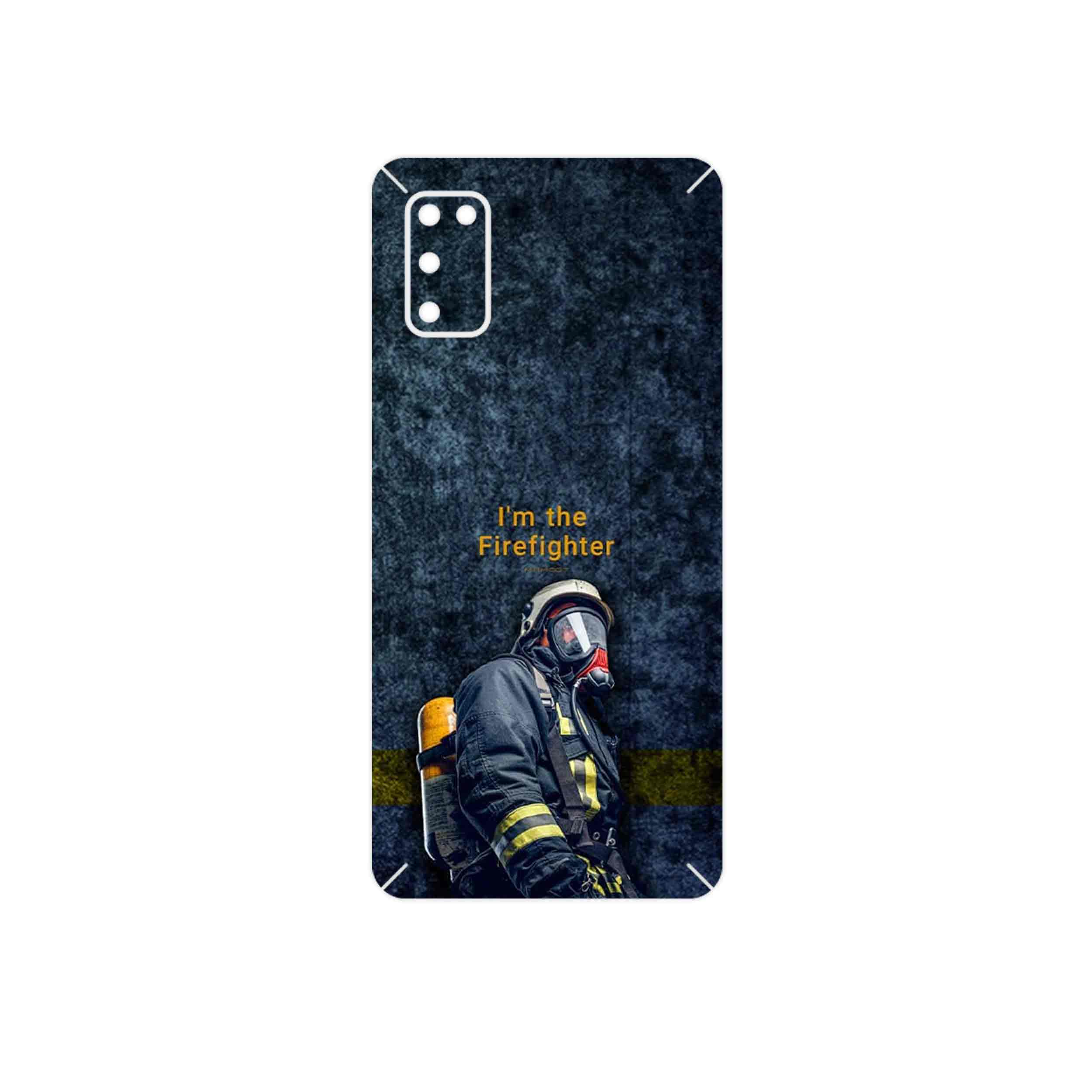 برچسب پوششی ماهوت مدل Firefighter مناسب برای گوشی موبایل سامسونگ Galaxy A41