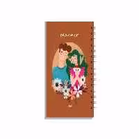 پلنر روزانه آبرنگ سایز A6 طرح همدم کد 101425