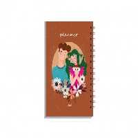 پلنر روزانه آبرنگ سایز A6 طرح همدم کد 101425