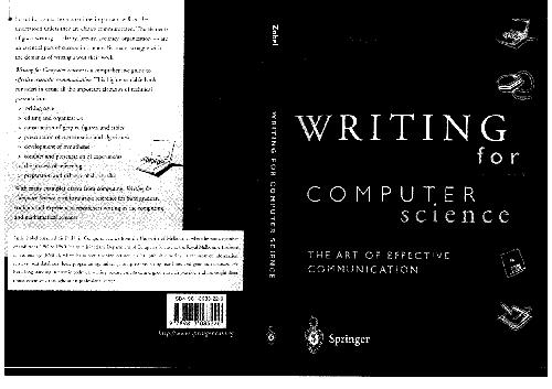 خرید و دانلود نسخه کامل کتاب Writing for Computer Science
