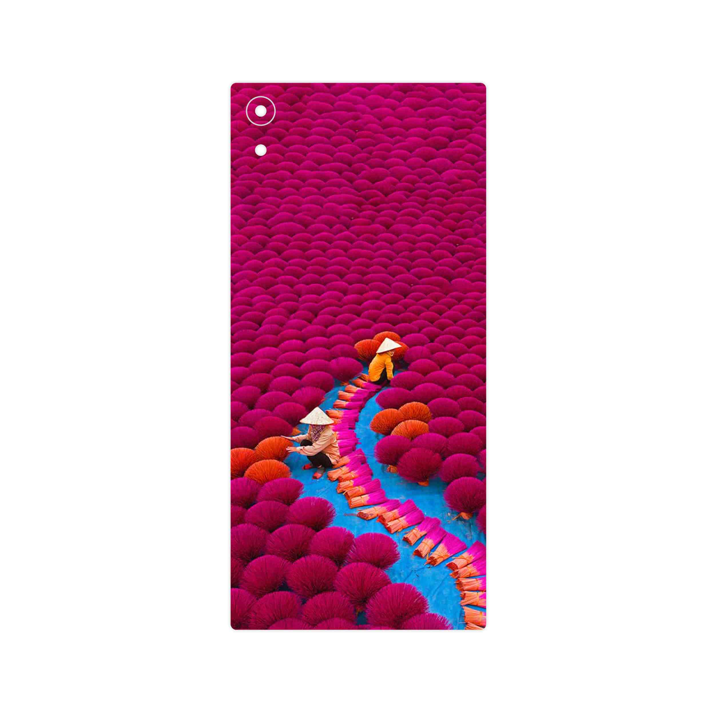 برچسب پوششی ماهوت مدل Vietnam Incense Wood Farms مناسب برای گوشی موبایل سونی Xperia XA1 Ultra