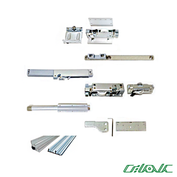 مکانیزم تاپ لاین رو کار دو درب ملونی