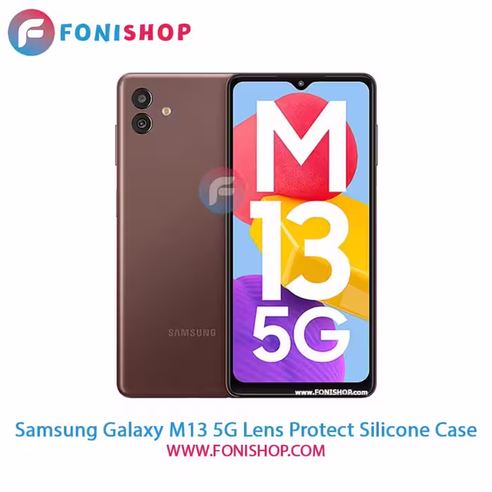 قاب سیلیکونی محافظ لنزدار گوشی سامسونگ Samsung Galaxy M13 5G