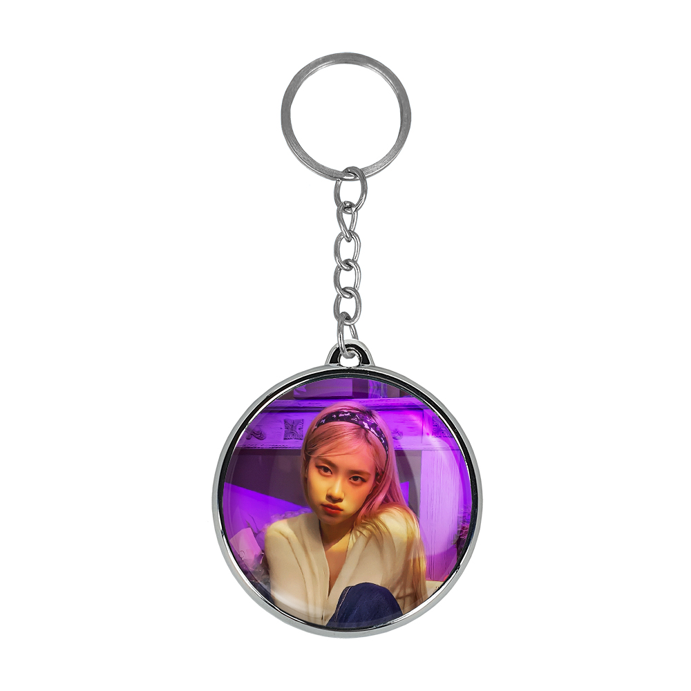 جاکلیدی خندالو طرح رزی گروه بلک پینک مدل دوطرفه کد 36743675