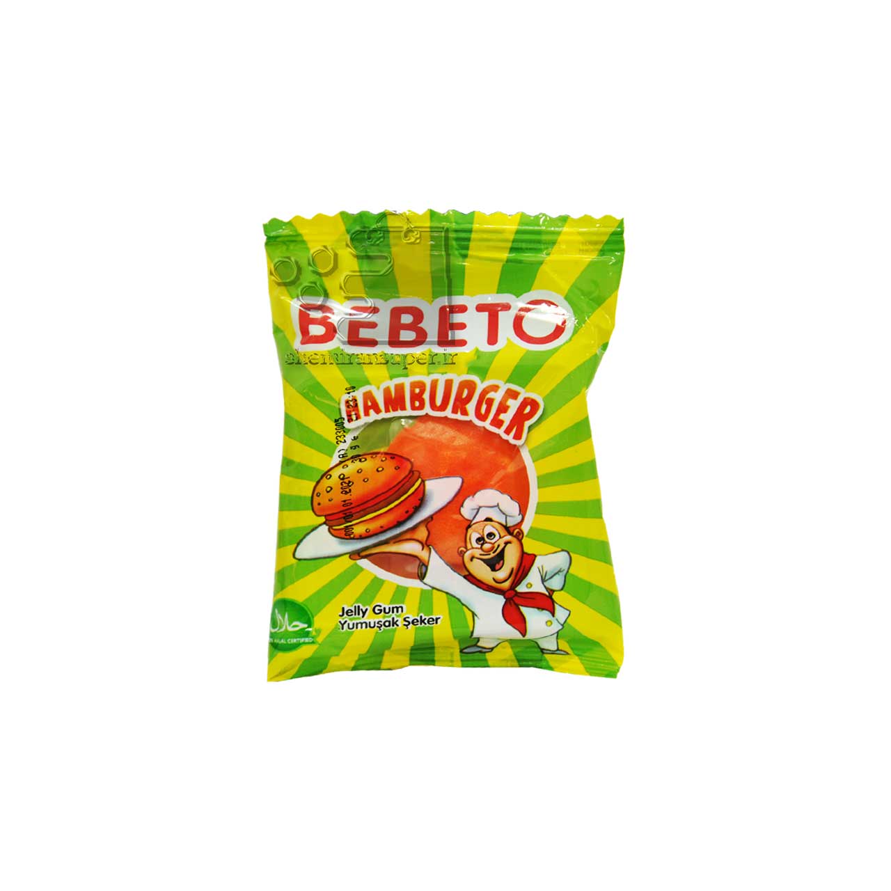 پاستیل مدل همبرگر 30 گرم ببتو - bebeto