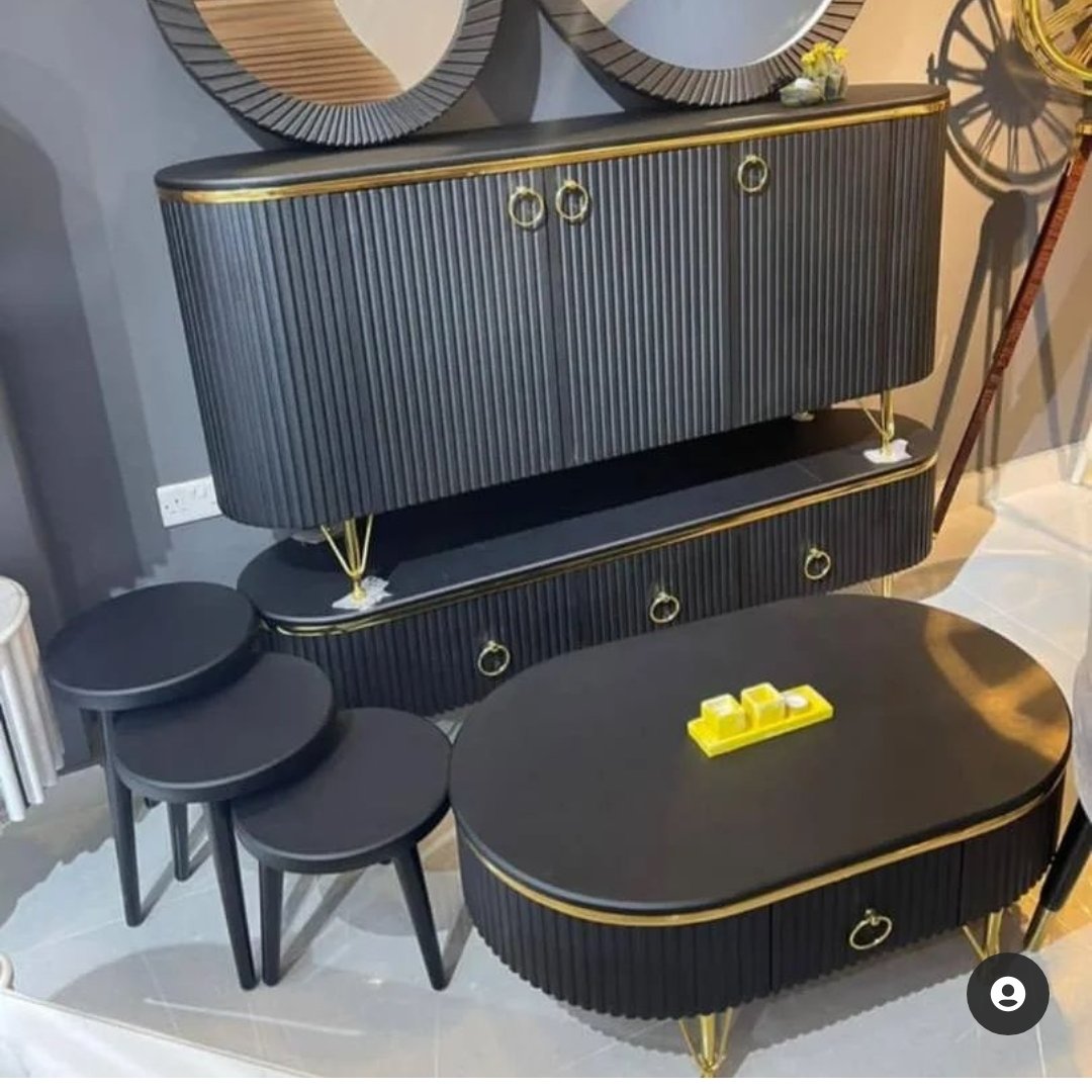 ست کنسول و اینه و جلو مبلی