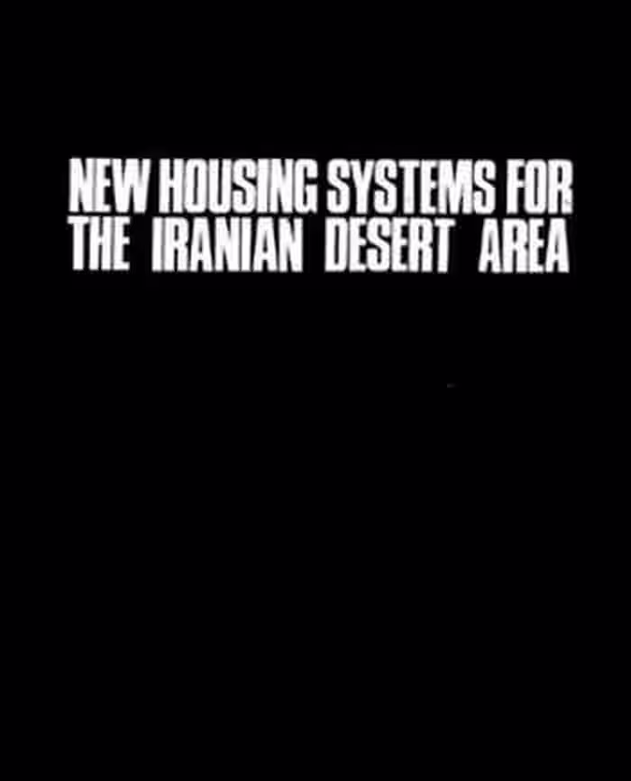 󾕇 دانلود کتاب New Housing Systems for the Iranian Desert Area - دانلود کتاب های دانشگاهی
