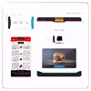 برچسب پوششی ماهوت مدل Hamburger مناسب برای تبلت اپل iPad mini 2012 A1455
