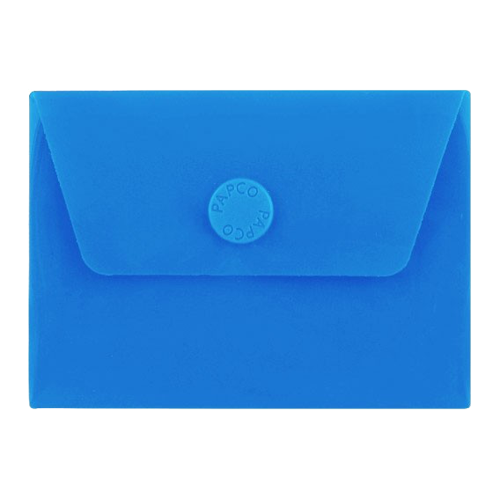 پوشه دکمه دار مات 82×60 mm پاپکو 100M بسته 10 عددی