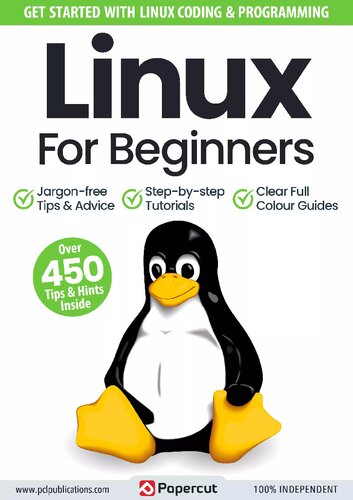 خرید و دانلود نسخه کامل کتاب Linux For Beginners - 17th Edition, 2024