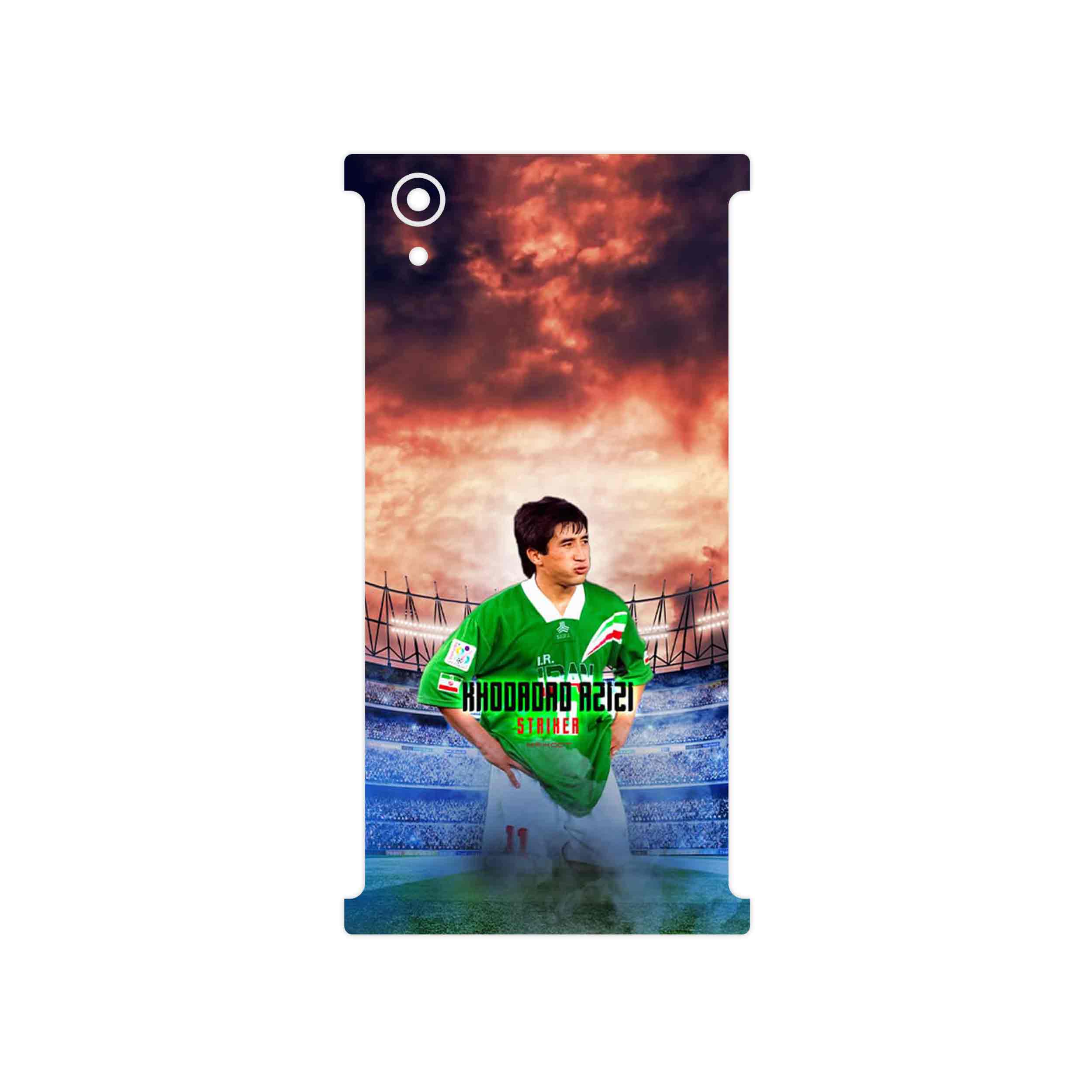 برچسب پوششی ماهوت مدل Khodadad Azizi مناسب برای گوشی موبایل سونی Xperia XA1 Plus