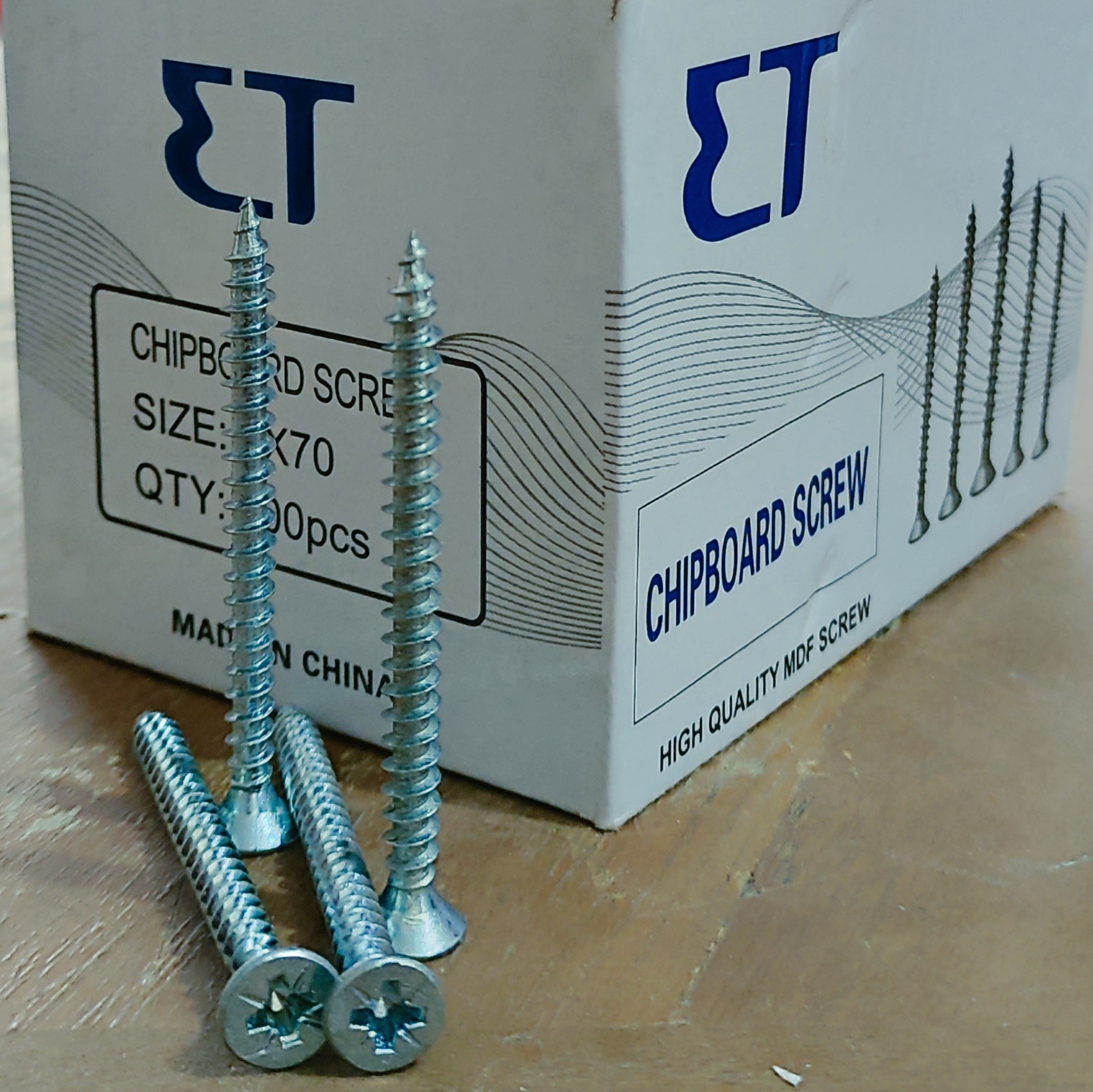 پیچ چهارسو 6در 7 بسته 200 عددی