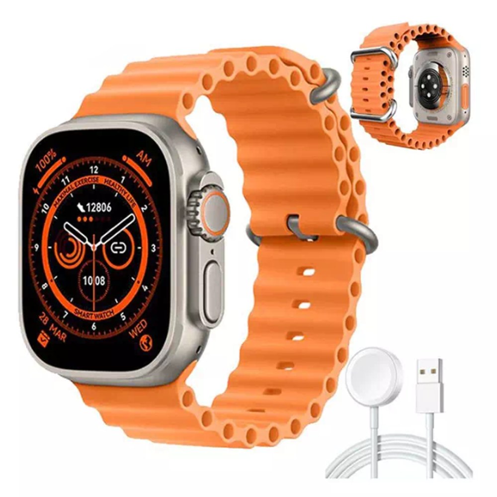 ساعت هوشمند Ultra مدل PTW003 بند وافری شارژر