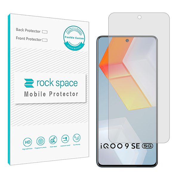 گلس ویوو iQOO 9 SE مدل نانو هیدروژل شفاف برند راک اسپیس کد S