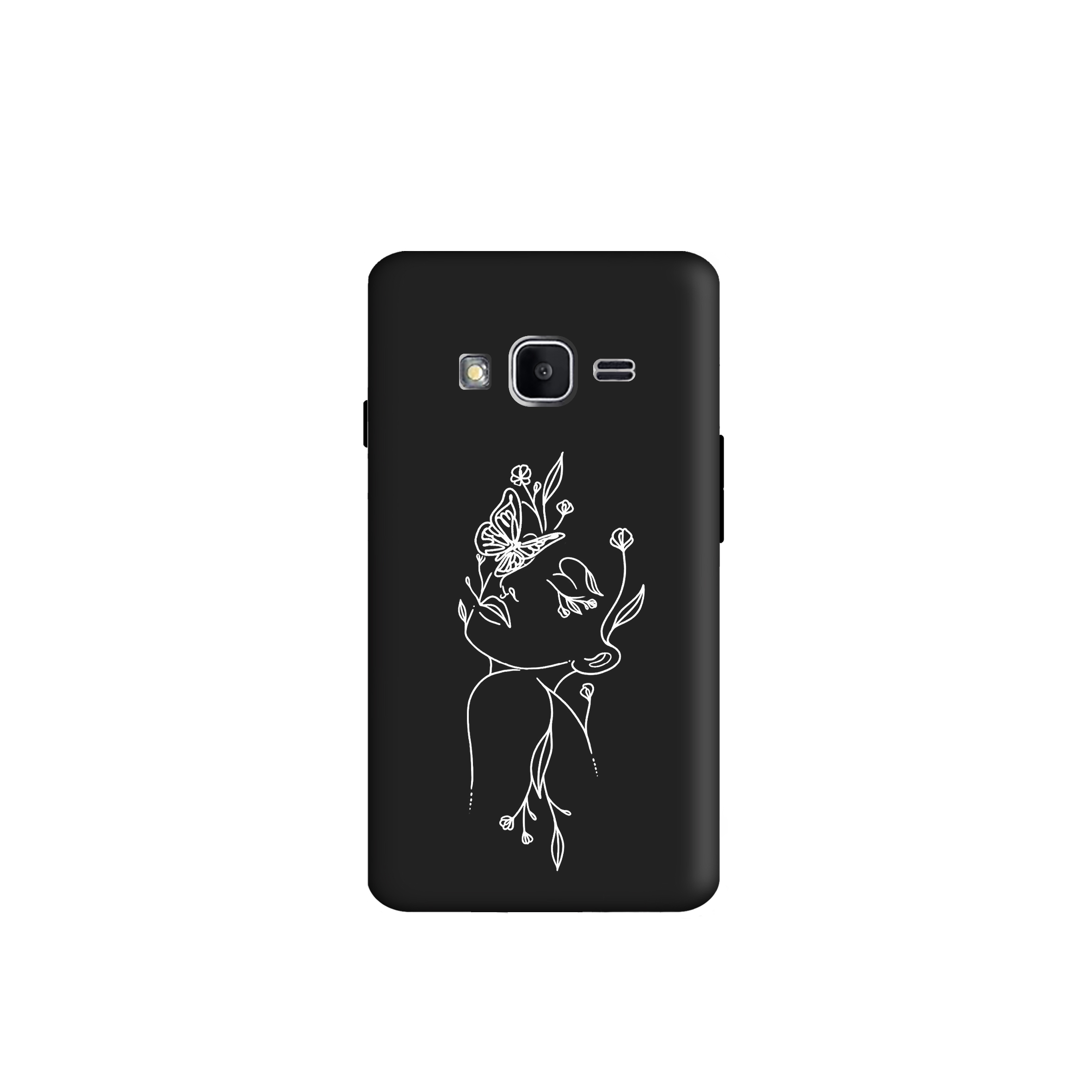 کاور طرح مینیمال دخترانه کد y4049 مناسب برای گوشی موبایل سامسونگ Galaxy j1miniprime  / j106