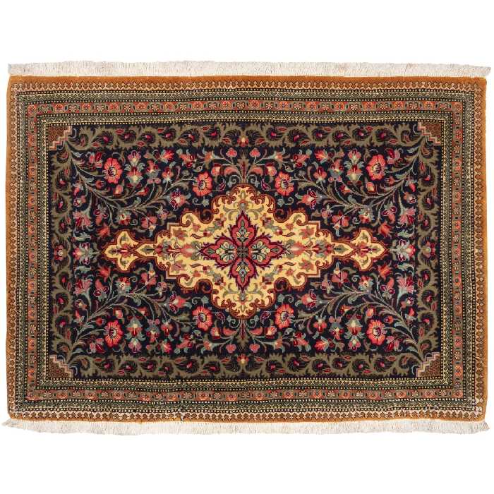 فرش دستباف قدیمی نیم متری سی پرشیا کد 187430