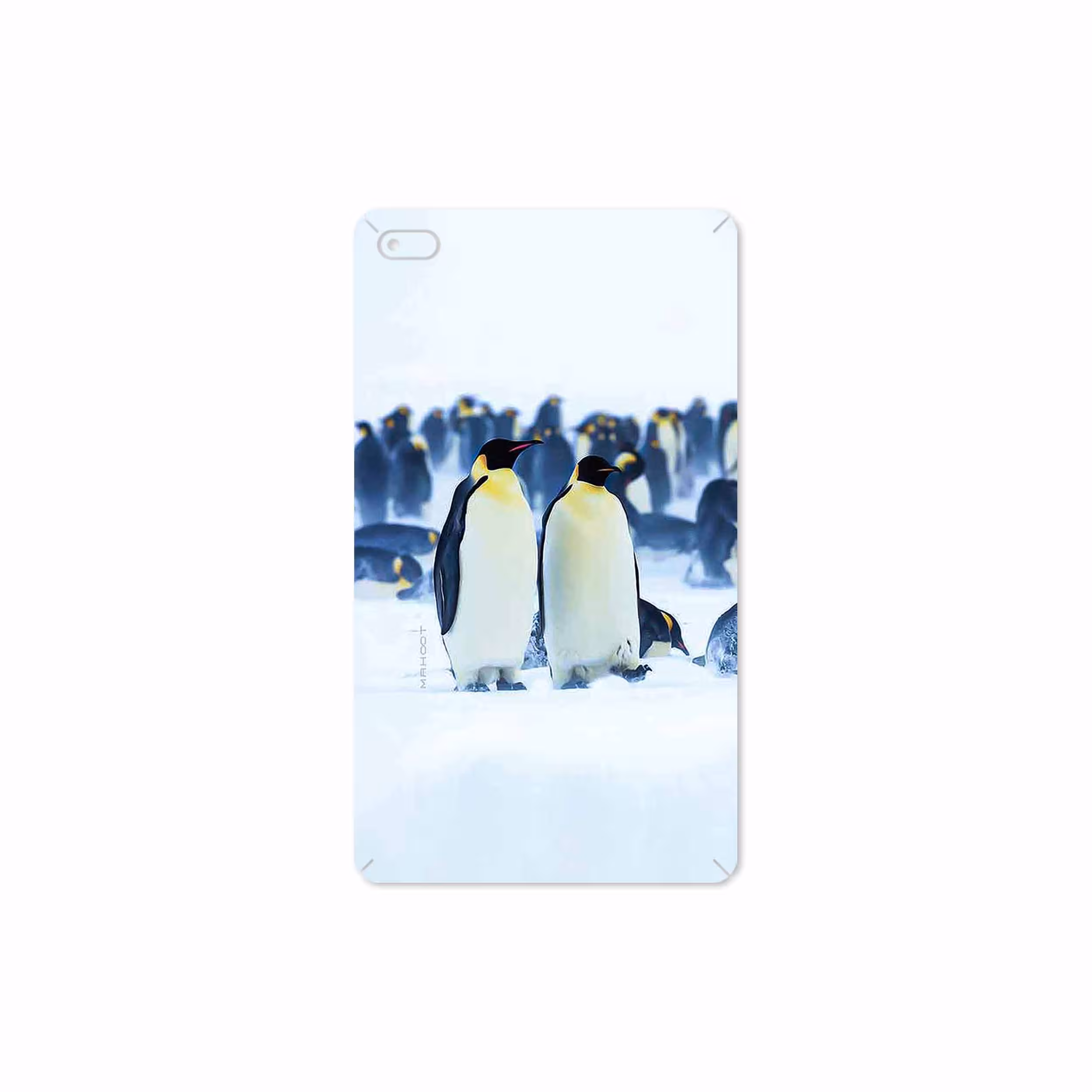برچسب پوششی ماهوت مدل Penguin مناسب برای تبلت لنوو E7