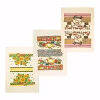 دستمال آشپزخانه مدل CHEF بسته سه عددی